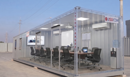 Container Văn Phòng 40feet Làm Phòng Họp Di Động: Giải Pháp Cho Ban Điều Hành Dự Án